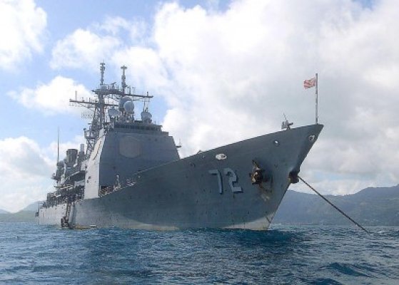 Crucişătorul USS Vella Gulf, din nou în Marea Neagră
